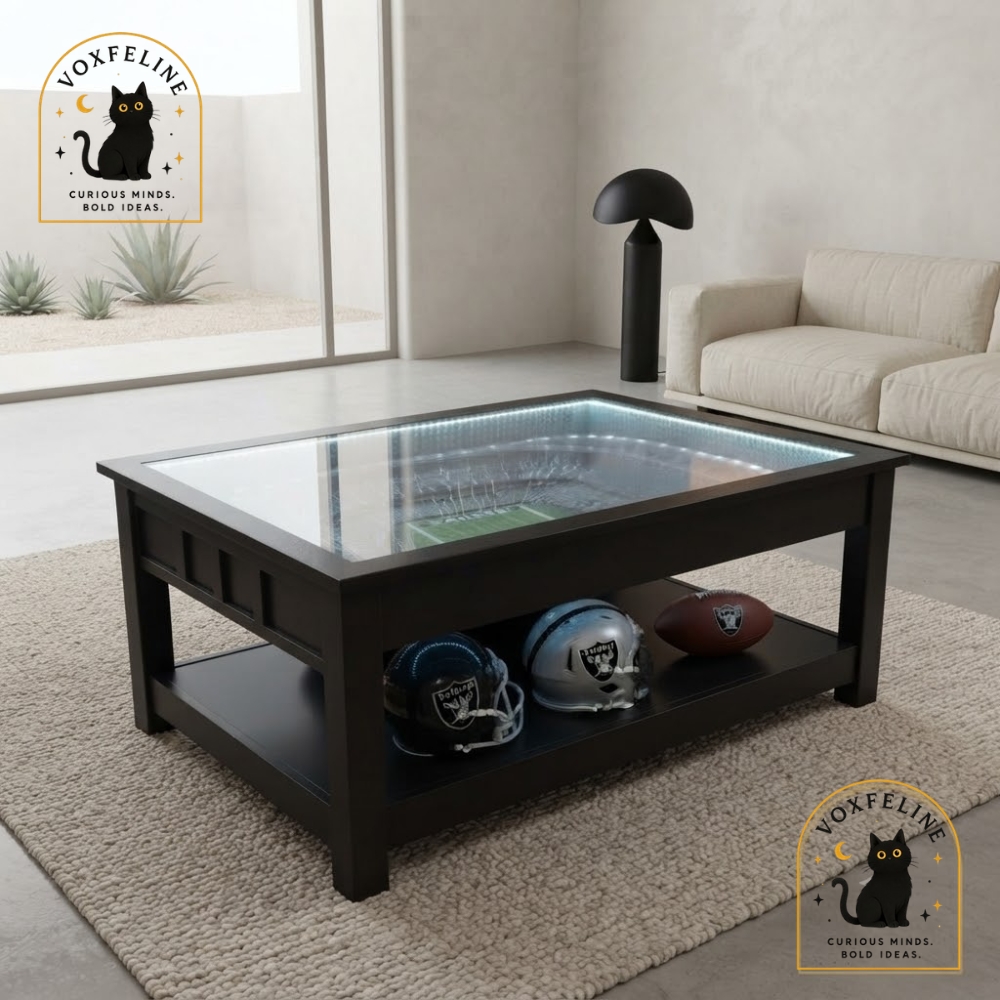 Philadelphia Eagles StadiumView Lighted End Table 25-Layer LED Stadium Coffee Table 2026 (2) Eagles StadiumView 25-Layer LED End Table 2026 — image 4