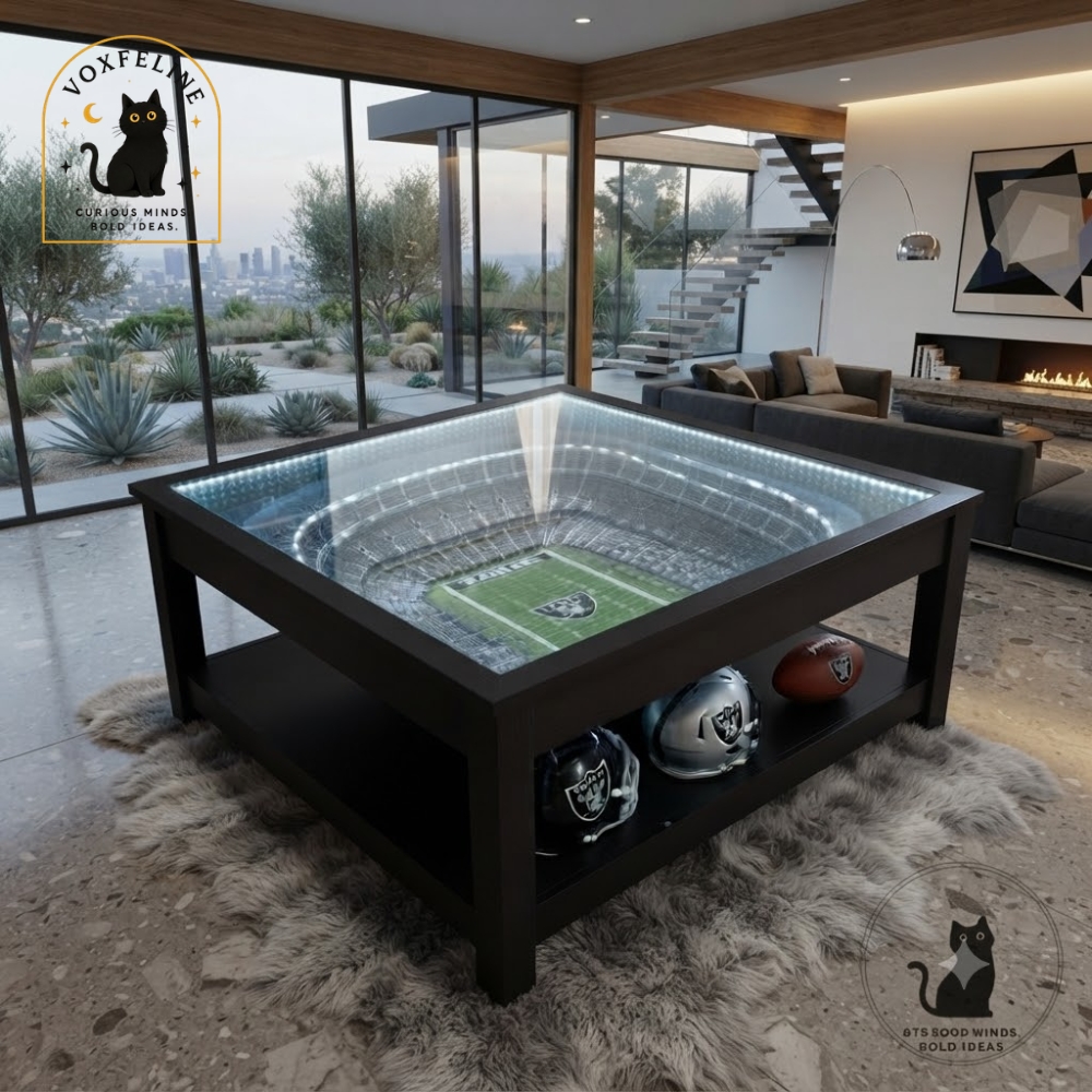 Philadelphia Eagles StadiumView Lighted End Table 25-Layer LED Stadium Coffee Table 2026 (6) Eagles StadiumView 25-Layer LED End Table 2026 – image 5 of 18