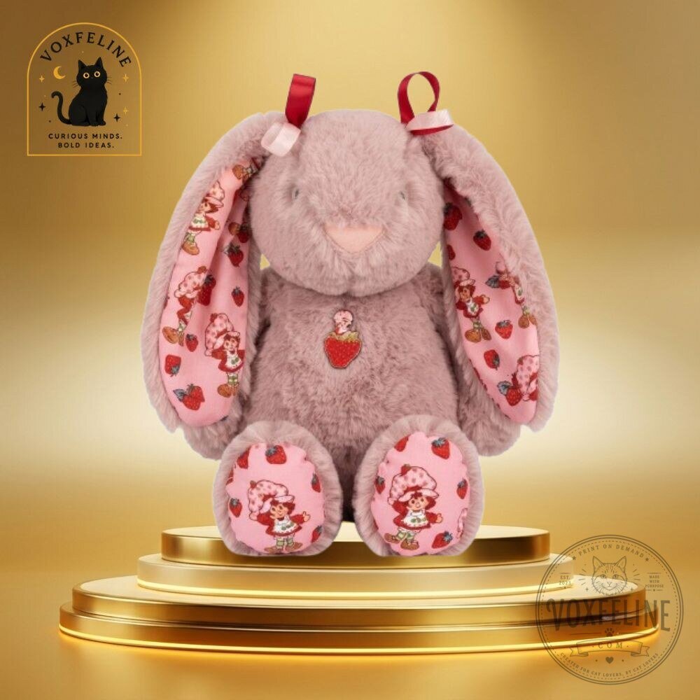 "Adorable Jellycat Strawberry Bunny Plush: Blossom Cream Berry Bunny Review" 17 Jellycat Strawberry Bunny Plush Toy Blossom Cream Berry Bunny