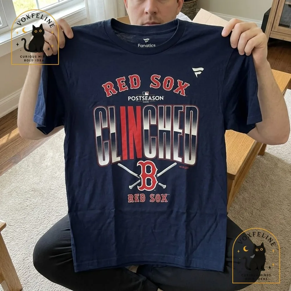 Boston Red Sox Postseason Clinched Tee MLB x Budweiser Celebration (4) Boston Red Sox Postseason Clinched Tee MLB x Budweiser Celebration — image 5