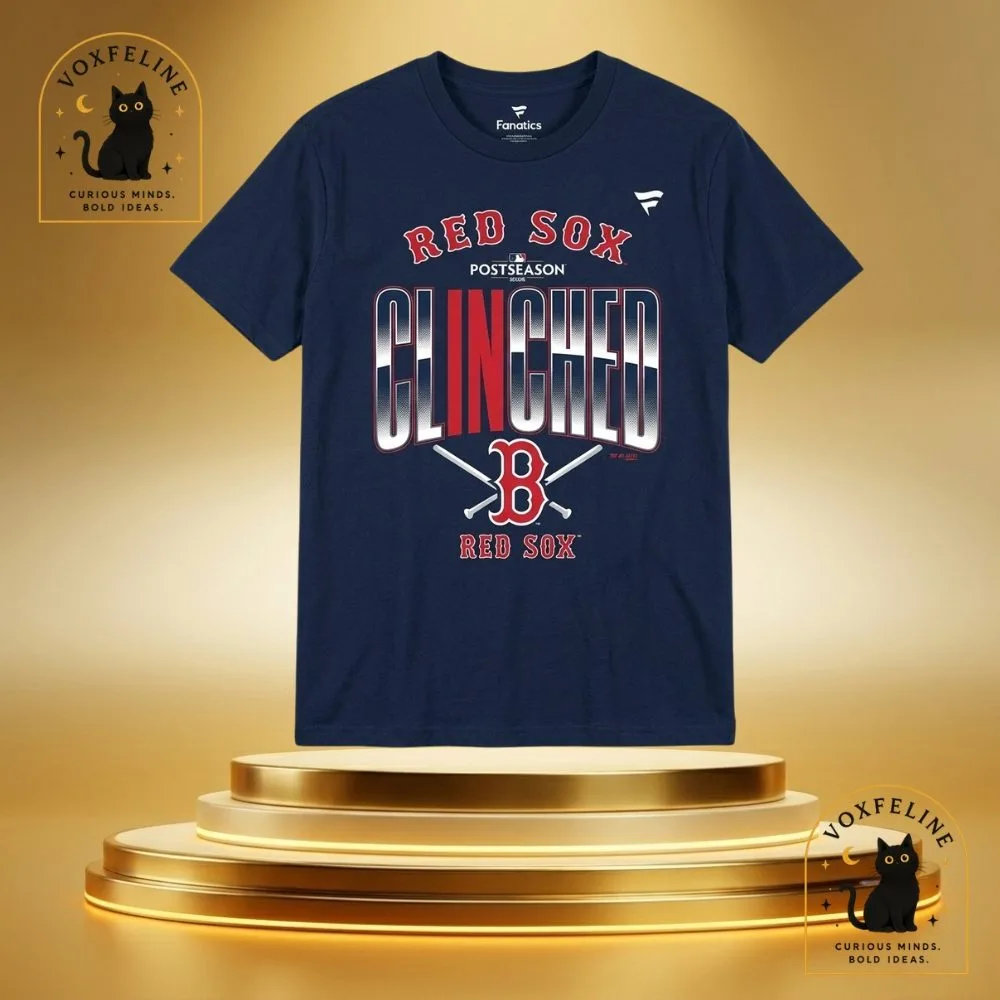 Boston Red Sox Postseason Clinched Tee MLB x Budweiser Celebration