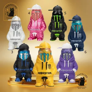 Monster Energy 3D Printed Can Holder Hoodie Mini Baseball Cap Design 15