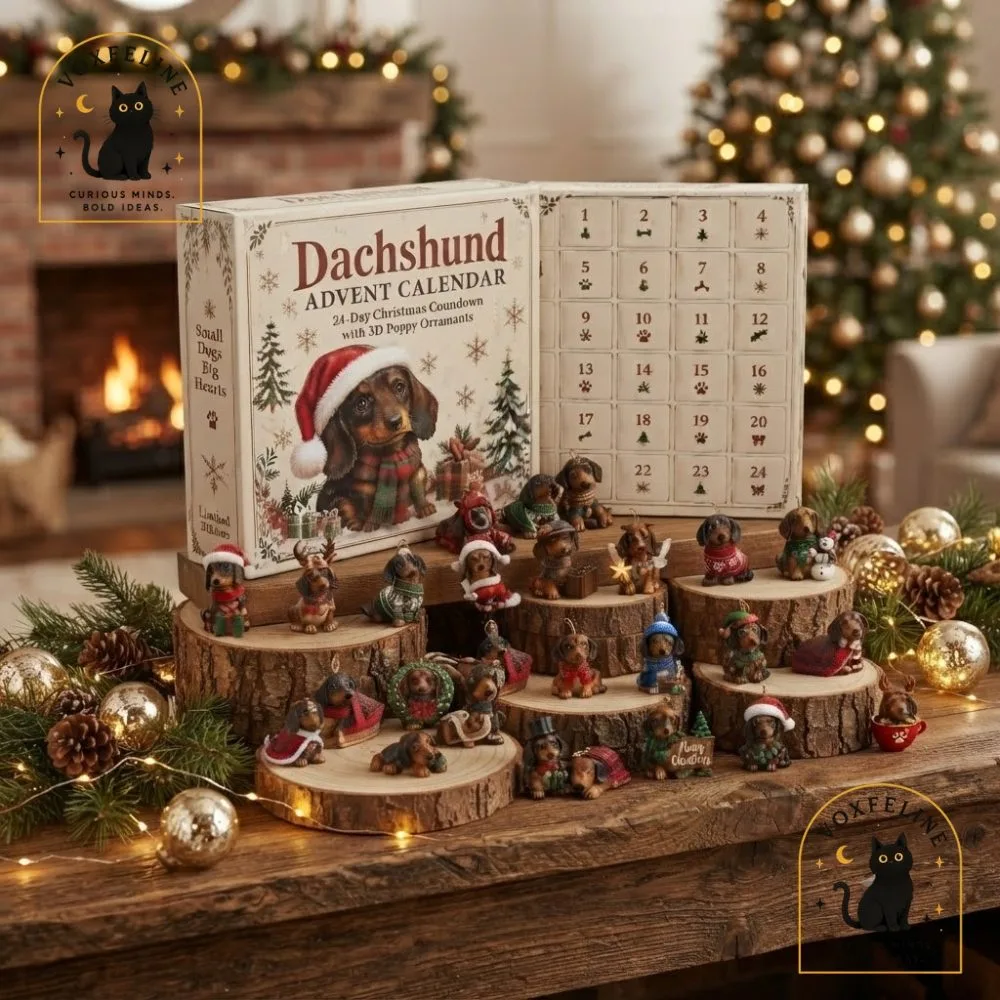 Dachshund Advent Calendar 2026 24-Day Christmas Countdown with 3D Puppy Ornaments (3) Dachshund Advent Calendar 2026 24-Day Christmas Countdown with 3D Puppy Ornaments — image 4