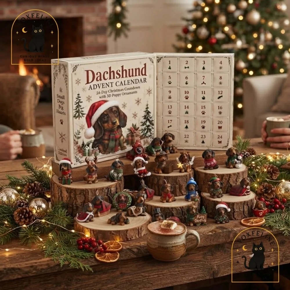 Dachshund Advent Calendar 2026 24-Day Christmas Countdown with 3D Puppy Ornaments (6) Dachshund Advent Calendar 2026 24-Day Christmas Countdown with 3D Puppy Ornaments — image 7