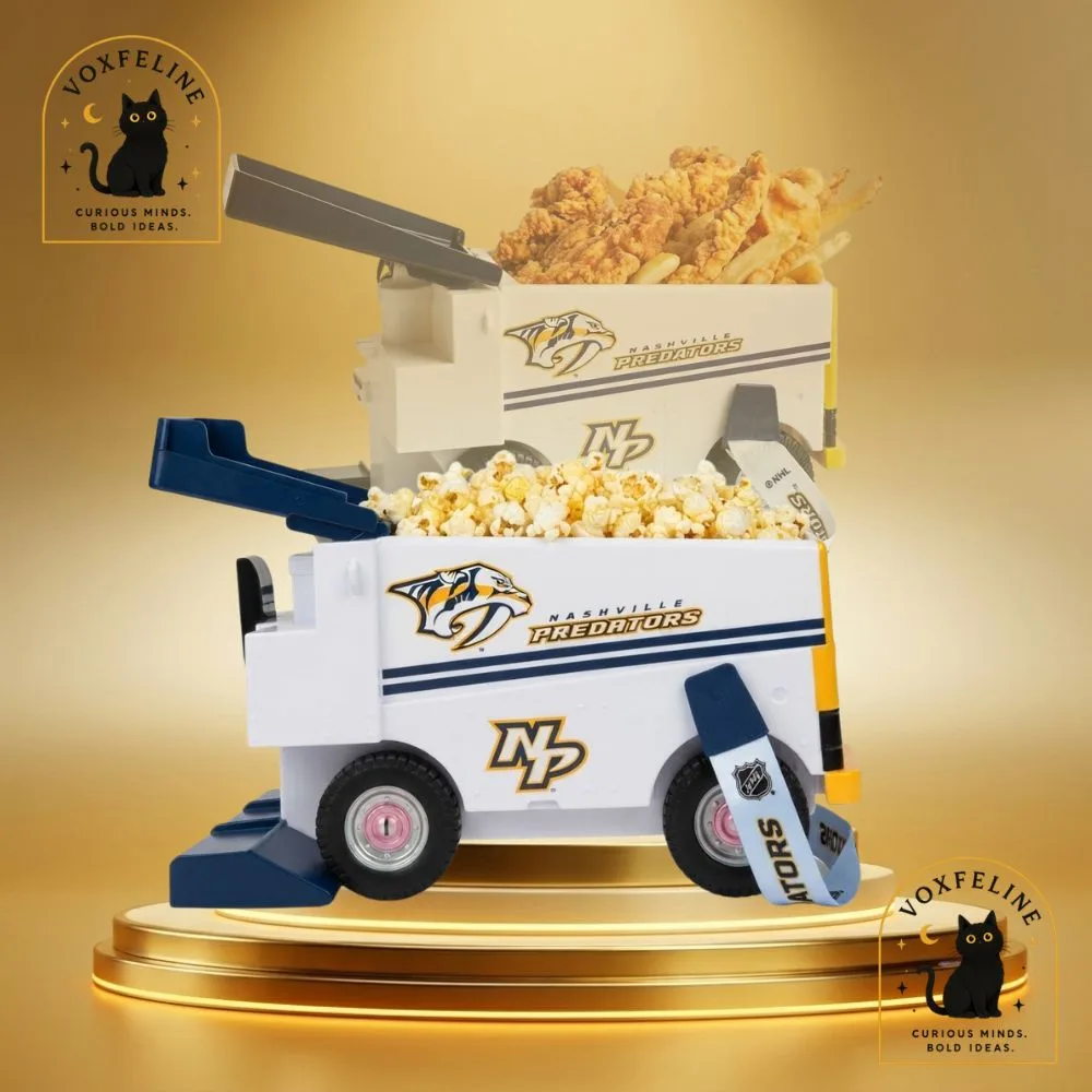 Nashville Predators Zamboni Chicken Tenders & Fries Souvenir Container