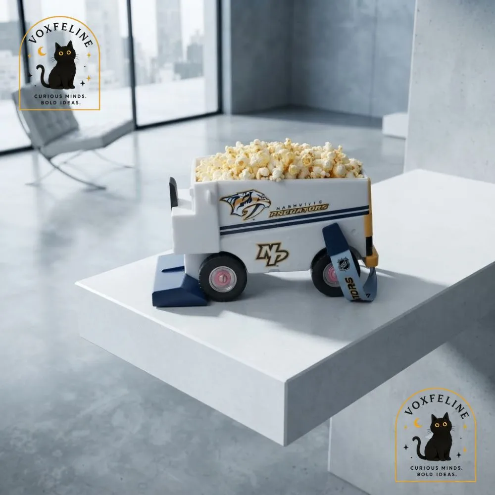 Nashville Predators Zamboni Chicken Tenders & Fries Souvenir Container