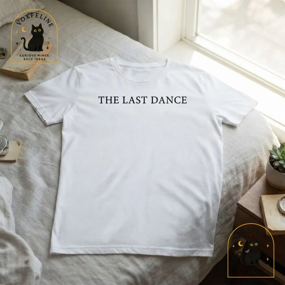 The Last Dance T-Shirt White Short-Sleeve Graphic Tee (7) The Last Dance T-Shirt White Short-Sleeve Graphic Tee — image 6