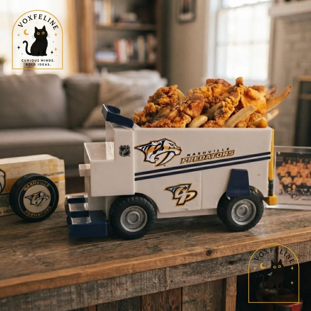 Nashville Predators Zamboni Chicken Tenders & Fries Souvenir Container