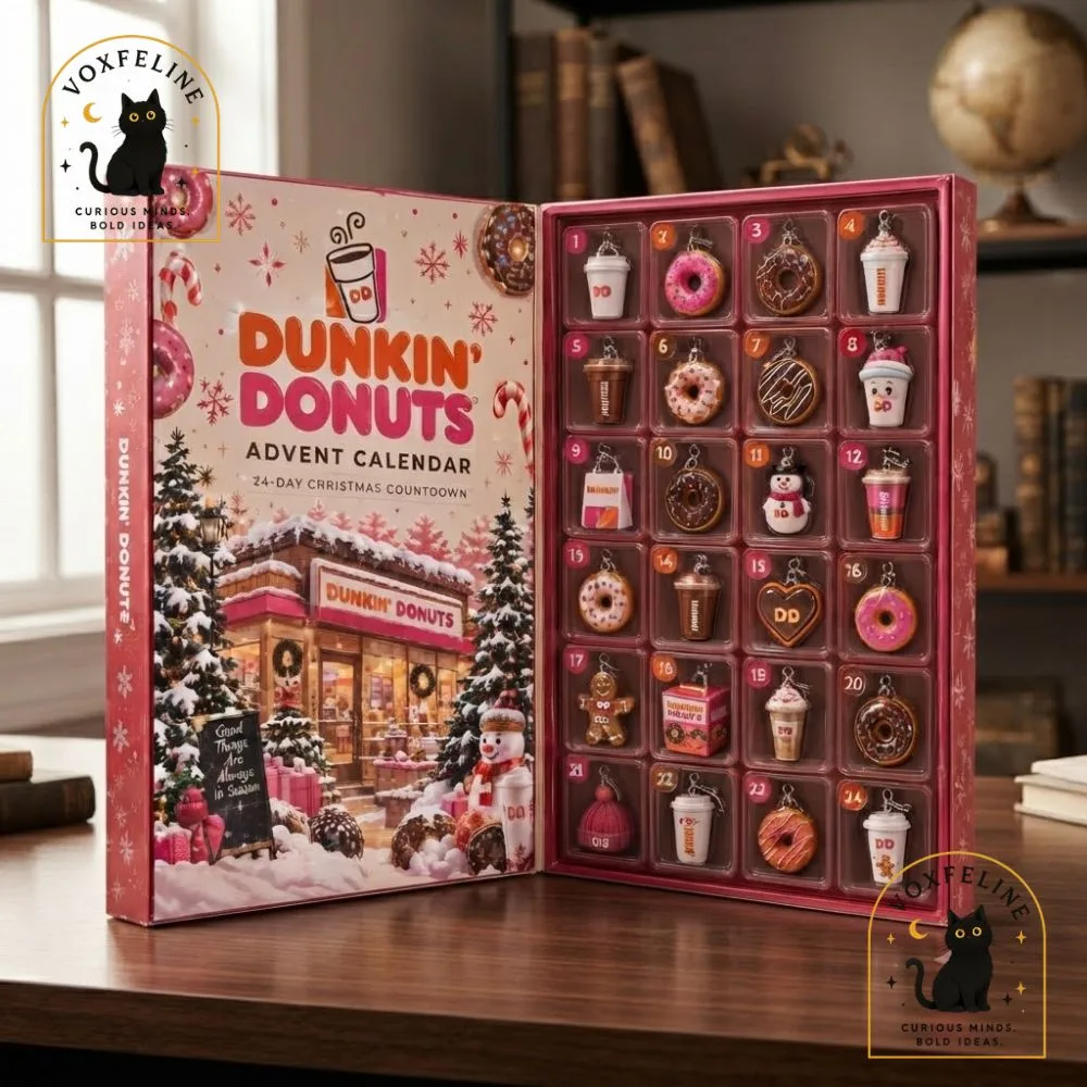 Dunkin' Donuts Advent Calendar 24-Day Christmas Countdown Gift for Dunkin' Lovers & Donut Fans (1) Dunkin’ Donuts Advent Calendar 24-Day Christmas Countdown Gift for Dunkin’ Lovers & Donut Fans — image 2