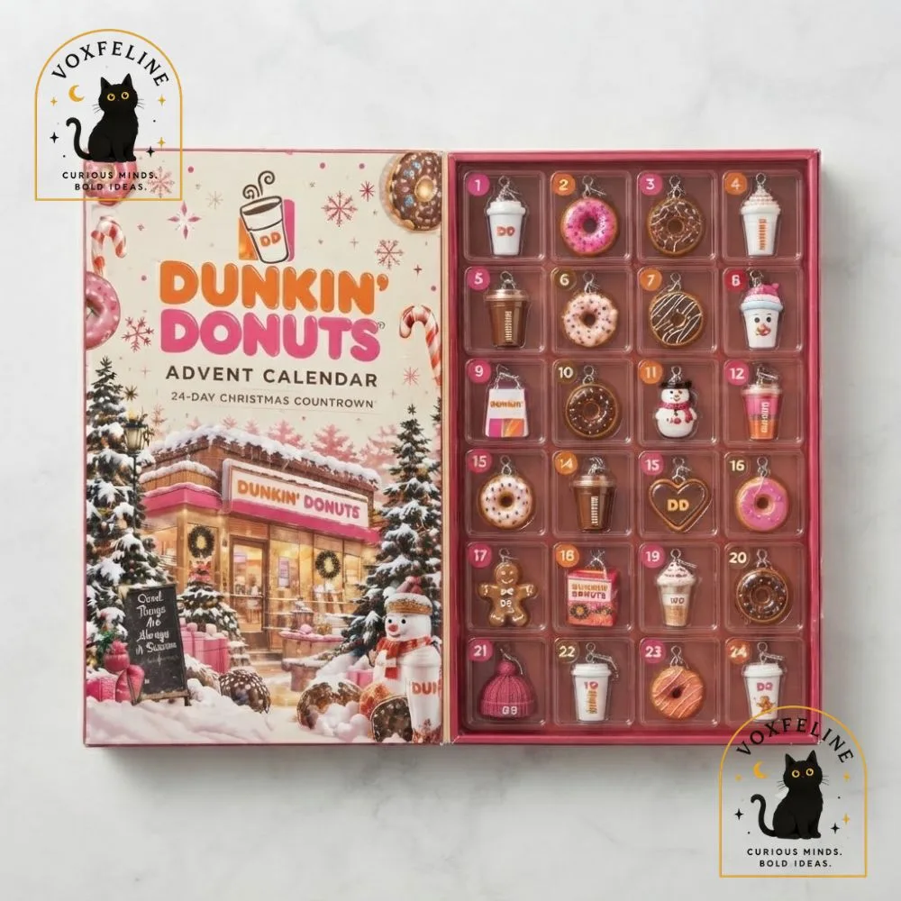 Dunkin' Donuts Advent Calendar 24-Day Christmas Countdown Gift for Dunkin' Lovers & Donut Fans (2) Dunkin’ Donuts Advent Calendar 24-Day Christmas Countdown Gift for Dunkin’ Lovers & Donut Fans — image 3
