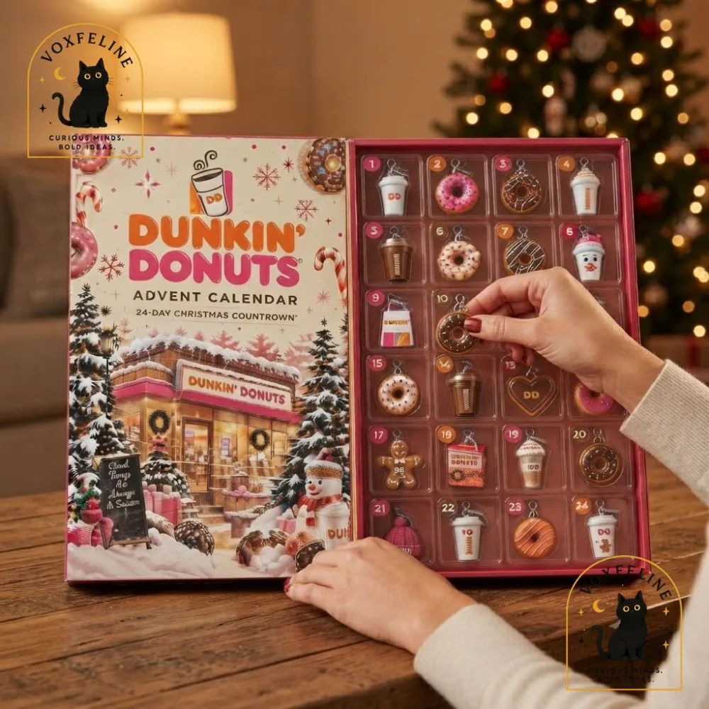 Dunkin' Donuts Advent Calendar 24-Day Christmas Countdown Gift for Dunkin' Lovers & Donut Fans (3) Dunkin’ Donuts Advent Calendar 24-Day Christmas Countdown Gift for Dunkin’ Lovers & Donut Fans — image 4
