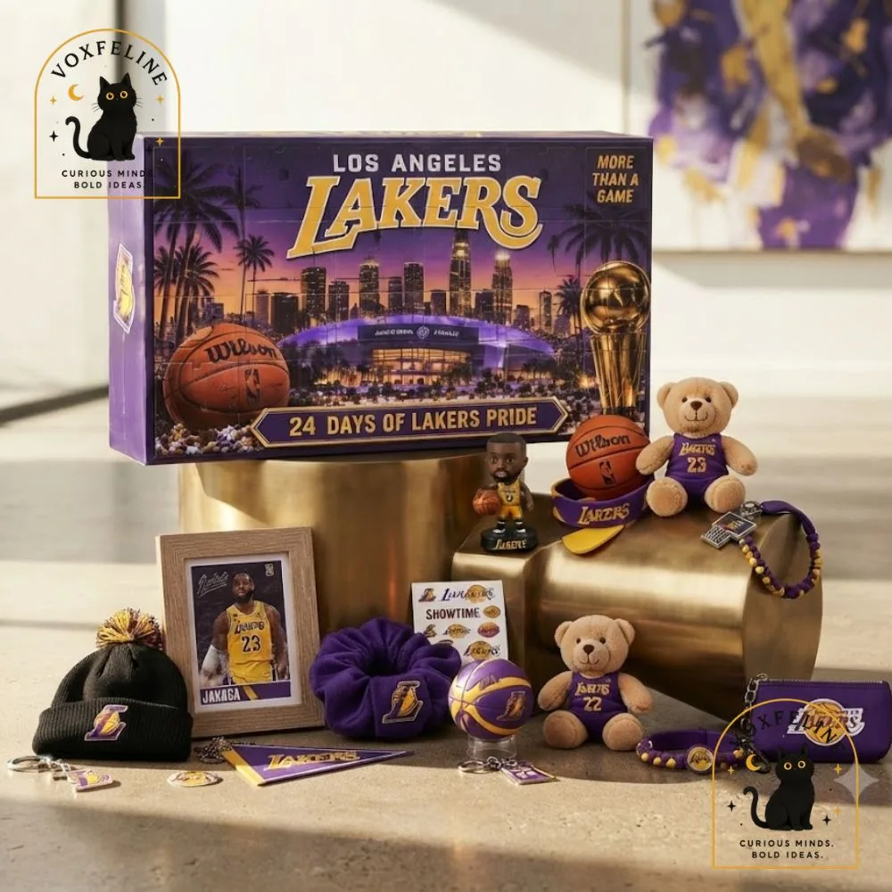 Los Angeles Lakers Advent Calendar 24 Days of Lakers Pride (1) Los Angeles Lakers Advent Calendar 24 Days of Lakers Pride — image 2