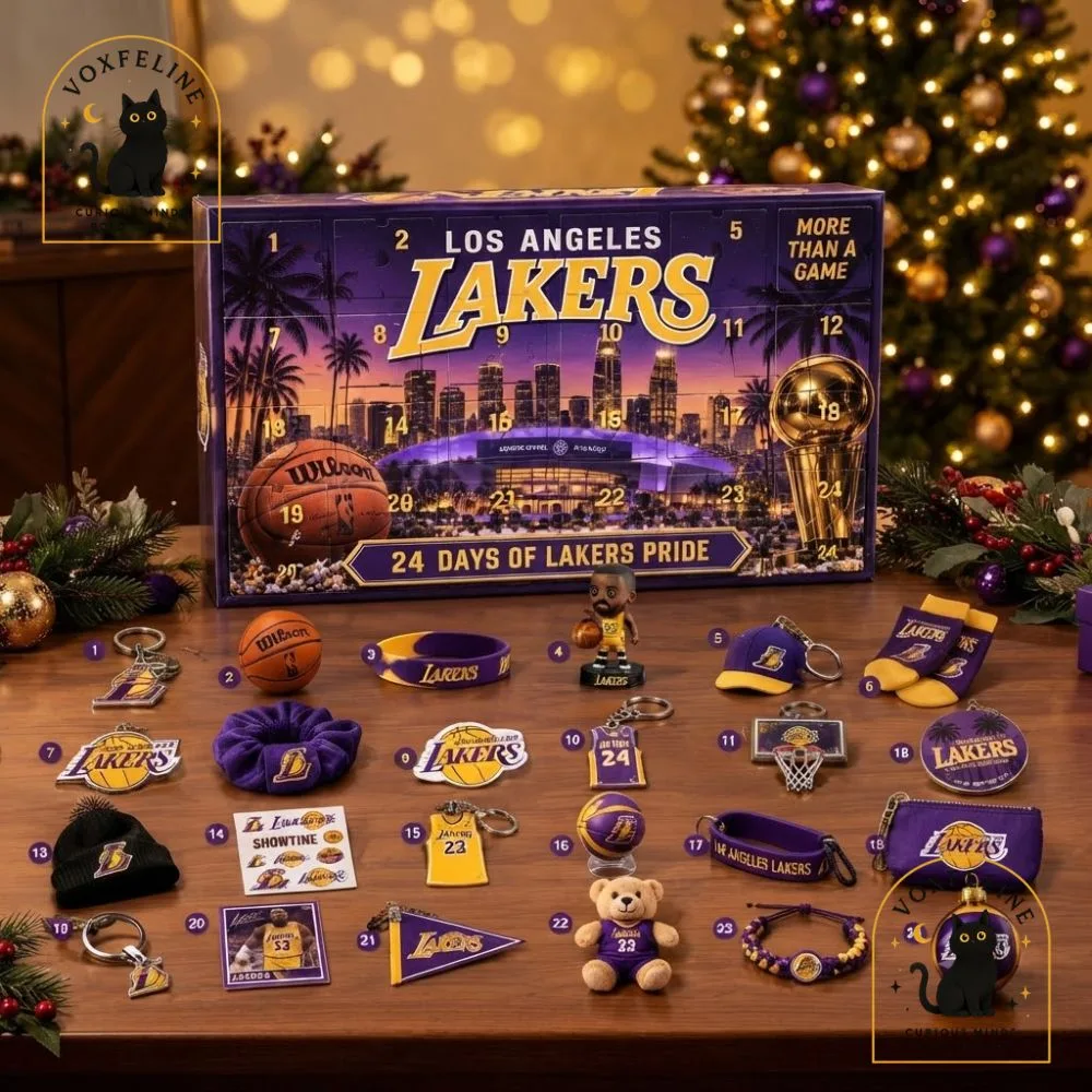 Los Angeles Lakers Advent Calendar 24 Days of Lakers Pride (13) Los Angeles Lakers Advent Calendar 24 Days of Lakers Pride — image 5