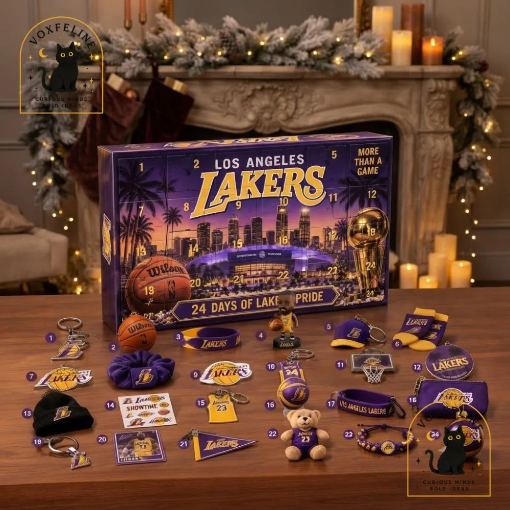 Los Angeles Lakers Advent Calendar 24 Days of Lakers Pride (14) Los Angeles Lakers Advent Calendar 24 Days of Lakers Pride — image 6