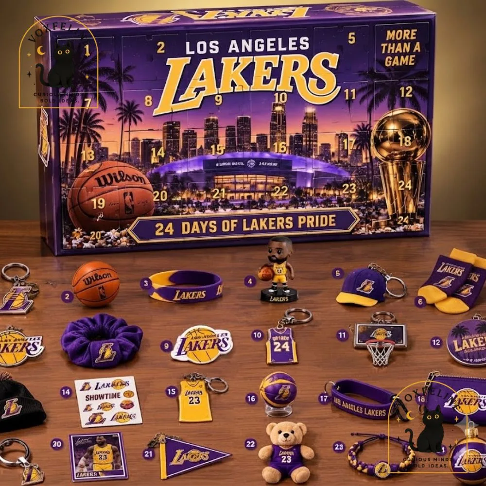 Los Angeles Lakers Advent Calendar 24 Days of Lakers Pride (19) Los Angeles Lakers Advent Calendar 24 Days of Lakers Pride — image 11