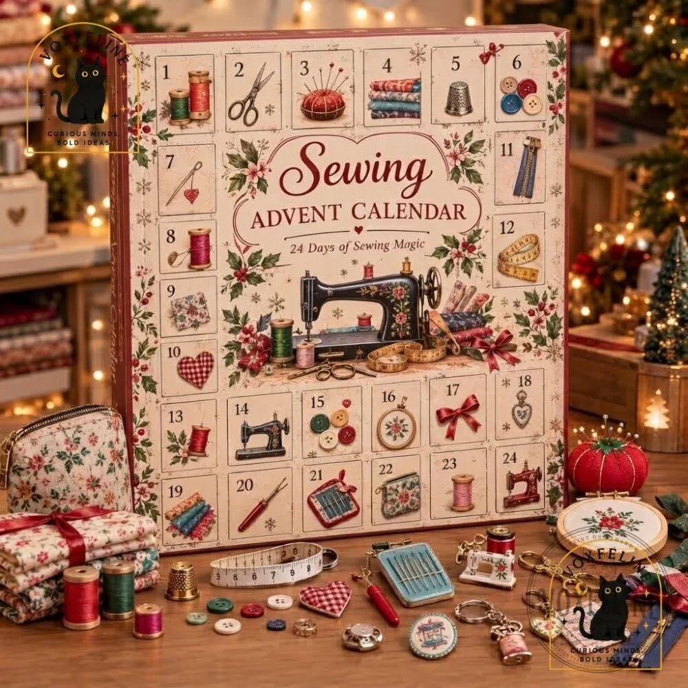 "Discover Unique Gifts: Advent Calendars, GTA 6 Wraps, Pet Carriers & More" 7 Sewing Advent Calendar 24 Days of Sewing Magic