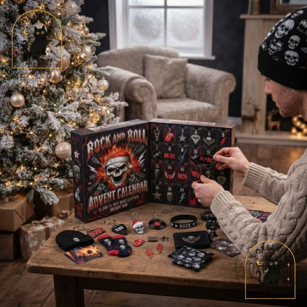 Rock and Roll Advent Calendar 24 Days of Rock Music Surprises for Rock Fans 12 Rock and Roll Advent Calendar 24 Days of Rock Music Surprises for Rock Fans