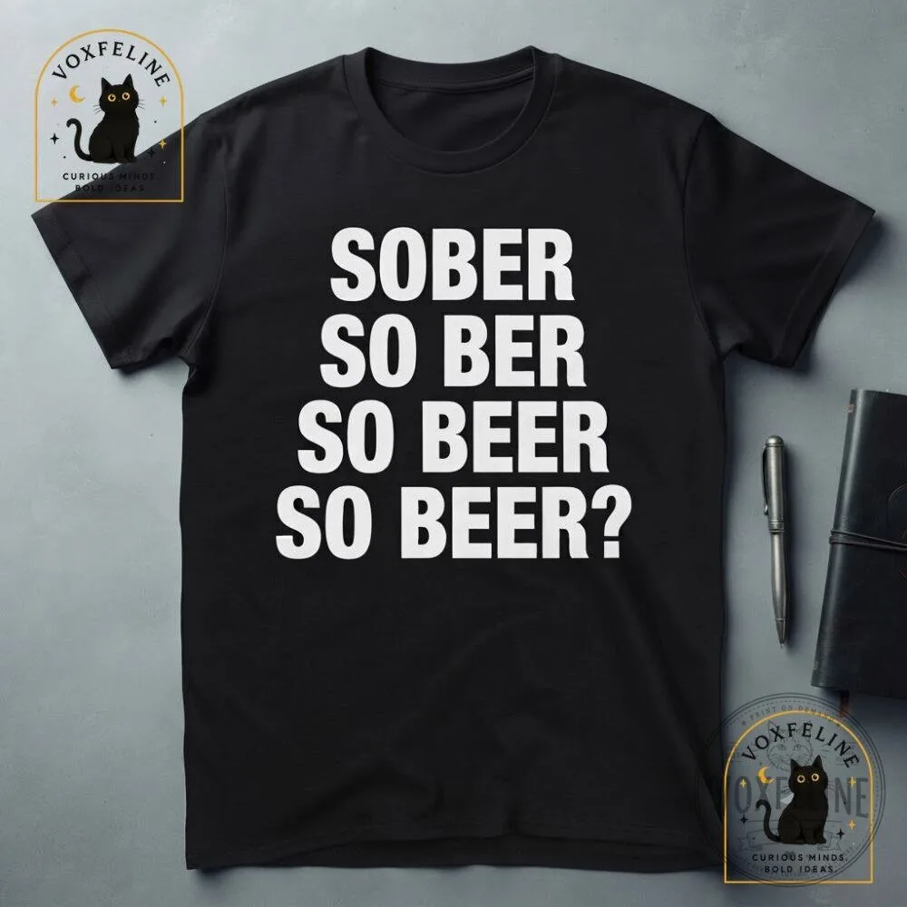 Lowenbrau Funny Beer Shirt Sober So Beer Meme Tee 8 Lowenbrau Funny Beer Shirt Sober So Beer Meme Tee