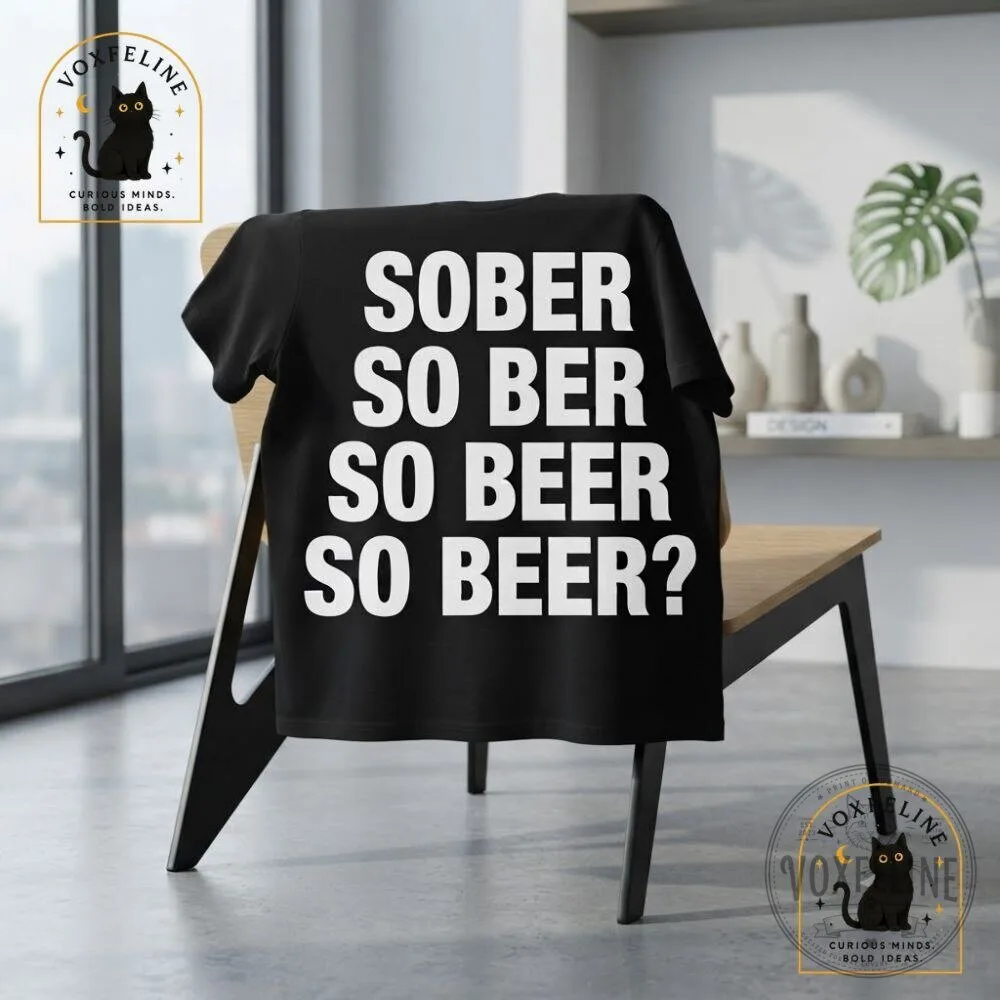 Lowenbrau Funny Beer Shirt Sober So Beer Meme Tee 9 Lowenbrau Funny Beer Shirt Sober So Beer Meme Tee