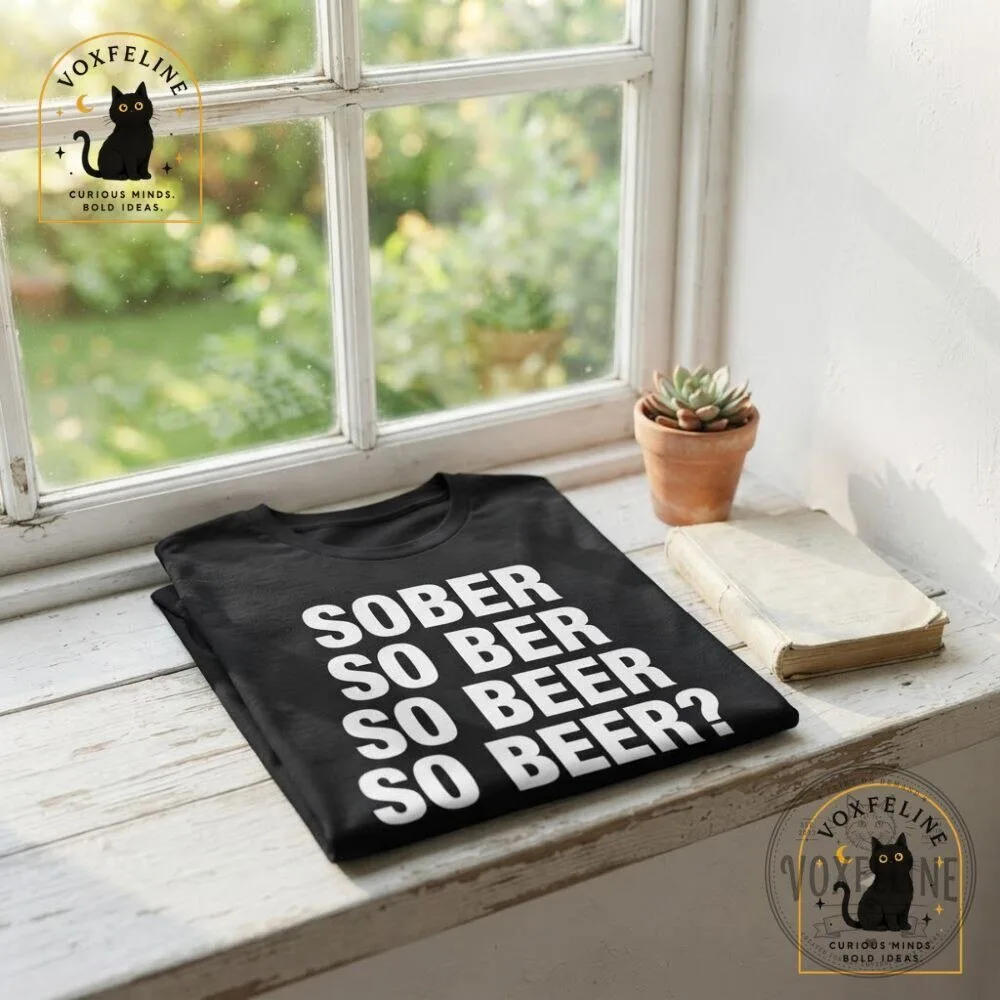 Lowenbrau Funny Beer Shirt Sober So Beer Meme Tee 10 Lowenbrau Funny Beer Shirt Sober So Beer Meme Tee