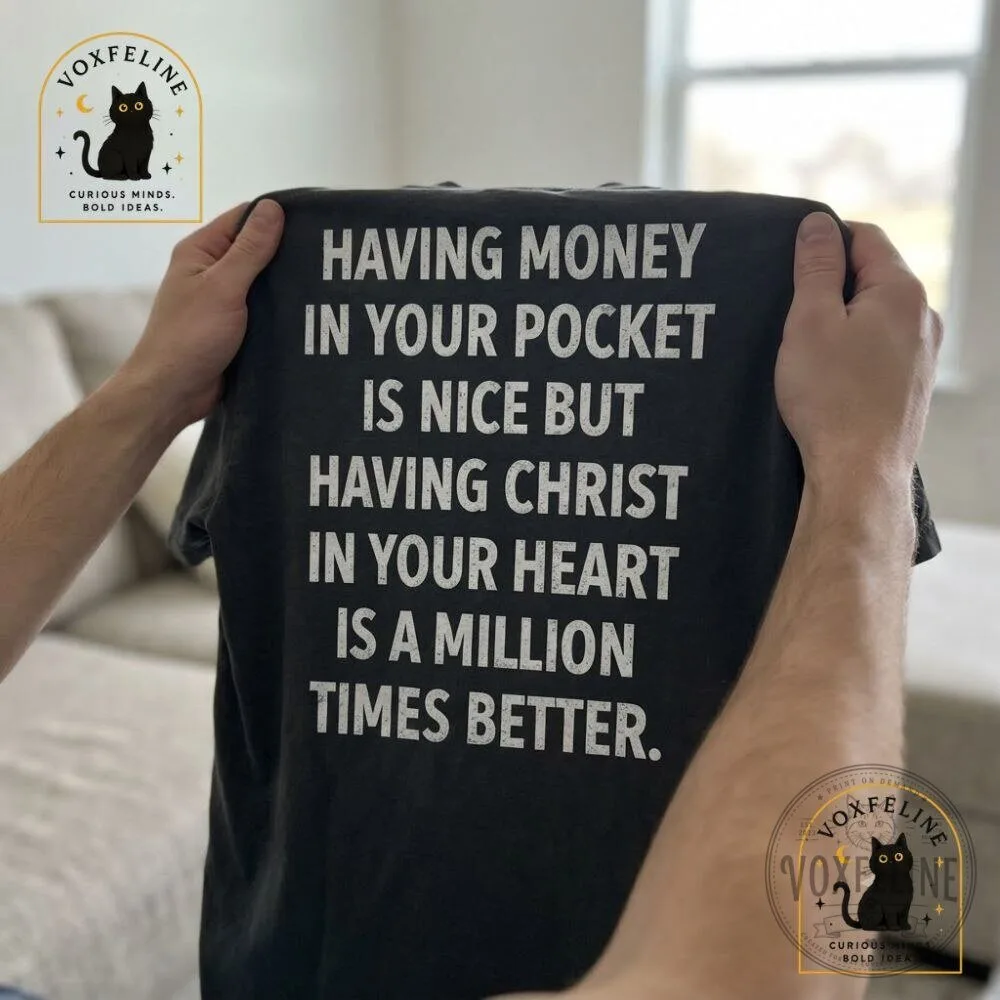 Having Christ in Your Heart T-Shirt Christian Faith Quote Tee 9 Having Christ in Your Heart T-Shirt Christian Faith Quote Tee