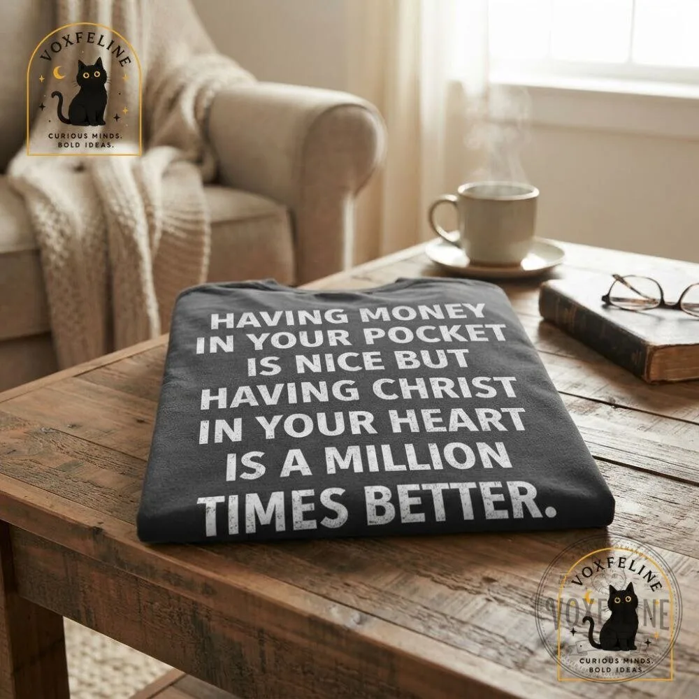 Having Christ in Your Heart T-Shirt Christian Faith Quote Tee 13 Having Christ in Your Heart T-Shirt Christian Faith Quote Tee