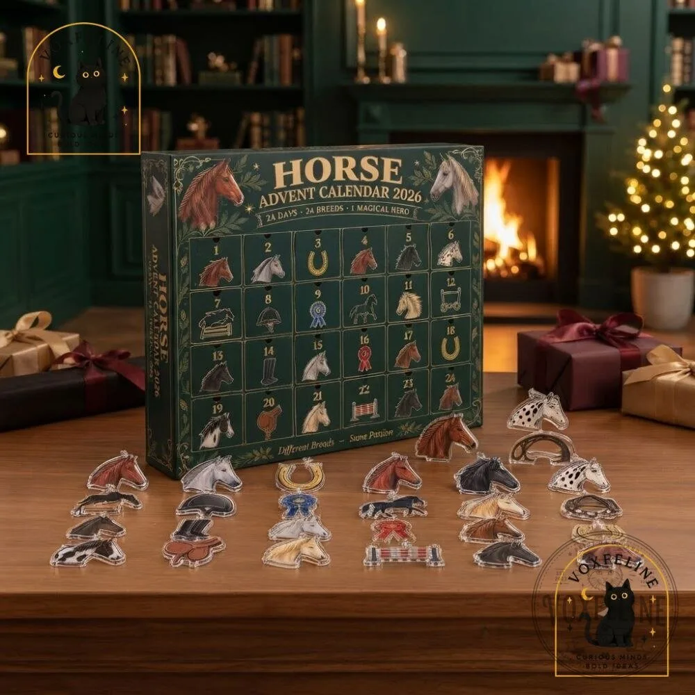 Horse Advent Calendar 2026 24 Horse Breed Acrylic Ornaments 12 Horse Advent Calendar 2026 24 Horse Breed Acrylic Ornaments