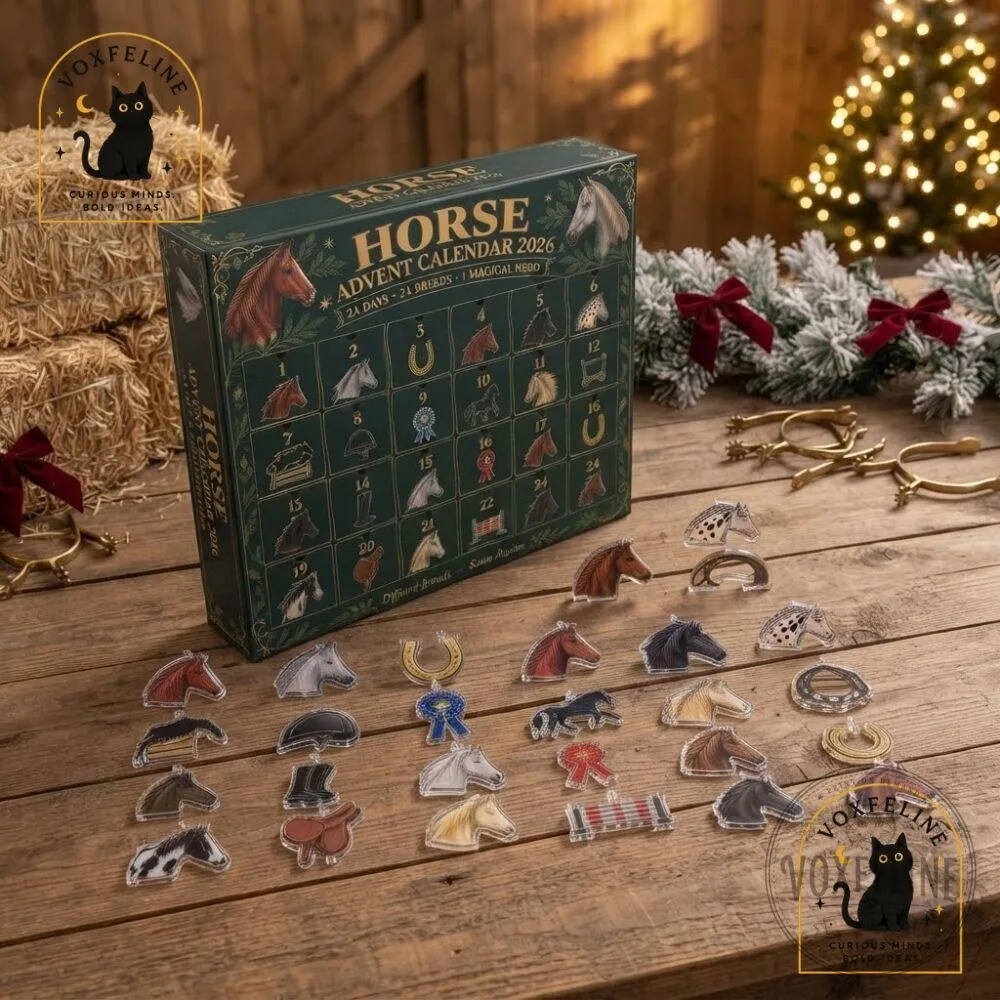 Horse Advent Calendar 2026 24 Horse Breed Acrylic Ornaments 13 Horse Advent Calendar 2026 24 Horse Breed Acrylic Ornaments