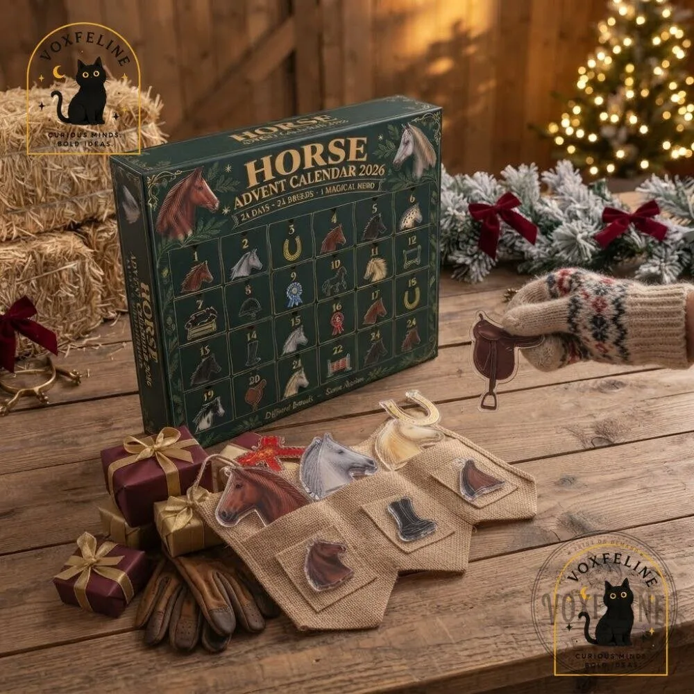 Horse Advent Calendar 2026 24 Horse Breed Acrylic Ornaments 14 Horse Advent Calendar 2026 24 Horse Breed Acrylic Ornaments