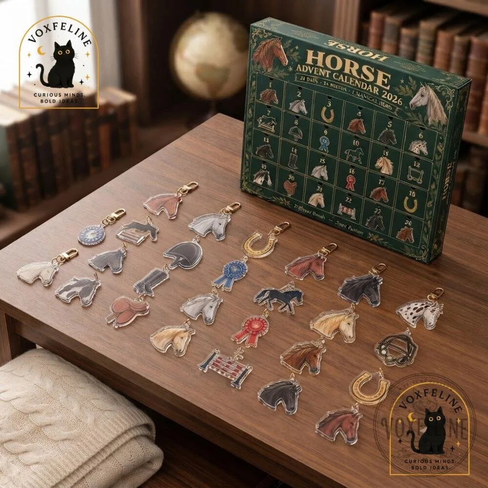 Horse Advent Calendar 2026 24 Horse Breed Acrylic Ornaments 18 Horse Advent Calendar 2026 24 Horse Breed Acrylic Ornaments