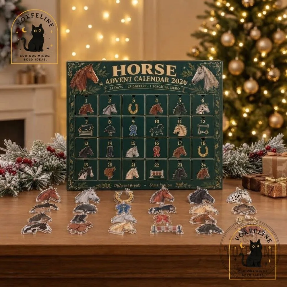 Horse Advent Calendar 2026 24 Horse Breed Acrylic Ornaments 21 Horse Advent Calendar 2026 24 Horse Breed Acrylic Ornaments