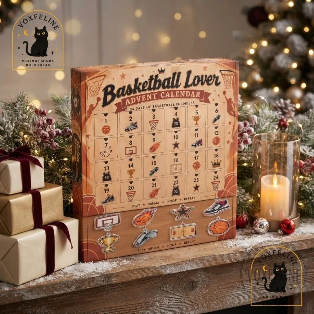 24 Day Basketball Lover Advent Calendar Acrylic Ornaments 19 24 Day Basketball Lover Advent Calendar Acrylic Ornaments