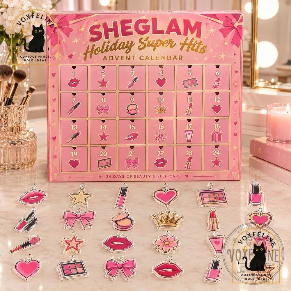 SHEGLAM Holiday Super Hits Advent Calendar Makeup & Beauty Gift Set