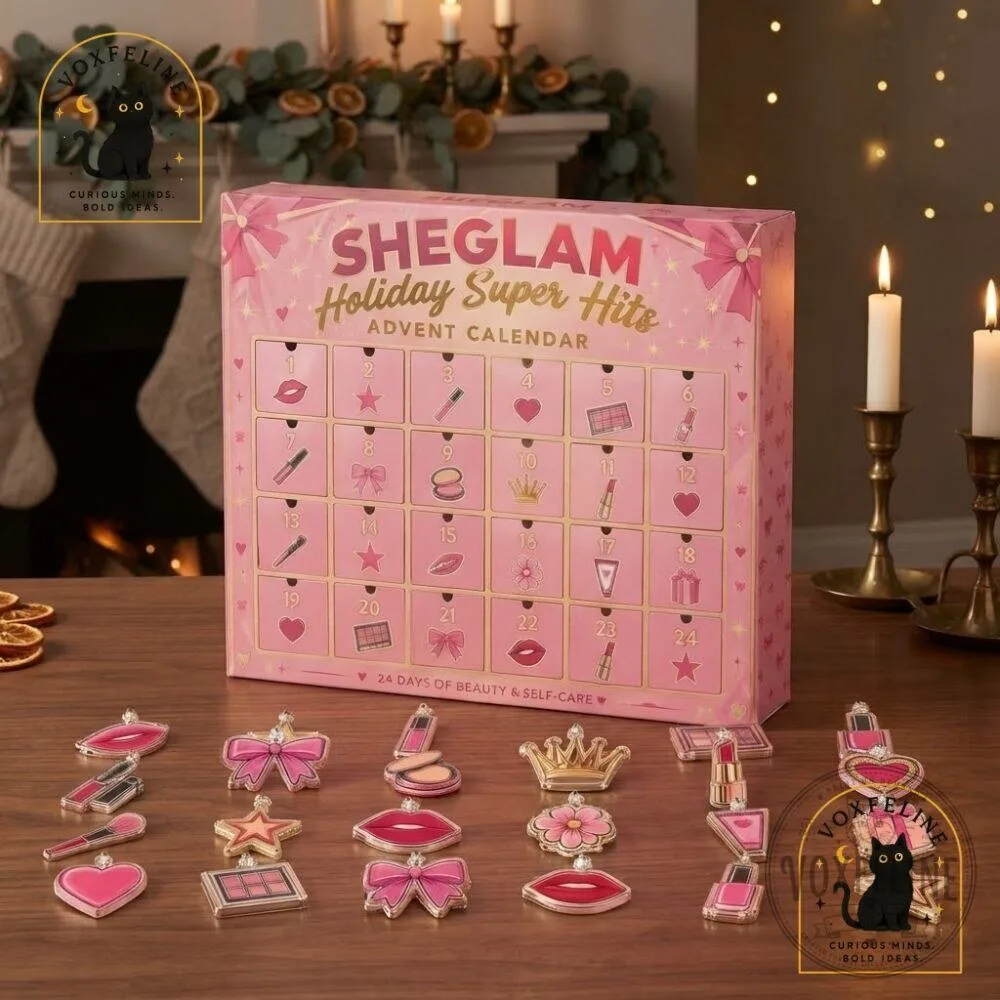 SHEGLAM Holiday Super Hits Advent Calendar Makeup & Beauty Gift Set 10 SHEGLAM Holiday Super Hits Advent Calendar Makeup & Beauty Gift Set