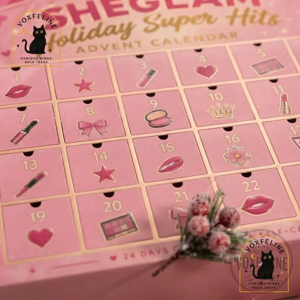 SHEGLAM Holiday Super Hits Advent Calendar Makeup & Beauty Gift Set 13 SHEGLAM Holiday Super Hits Advent Calendar Makeup & Beauty Gift Set