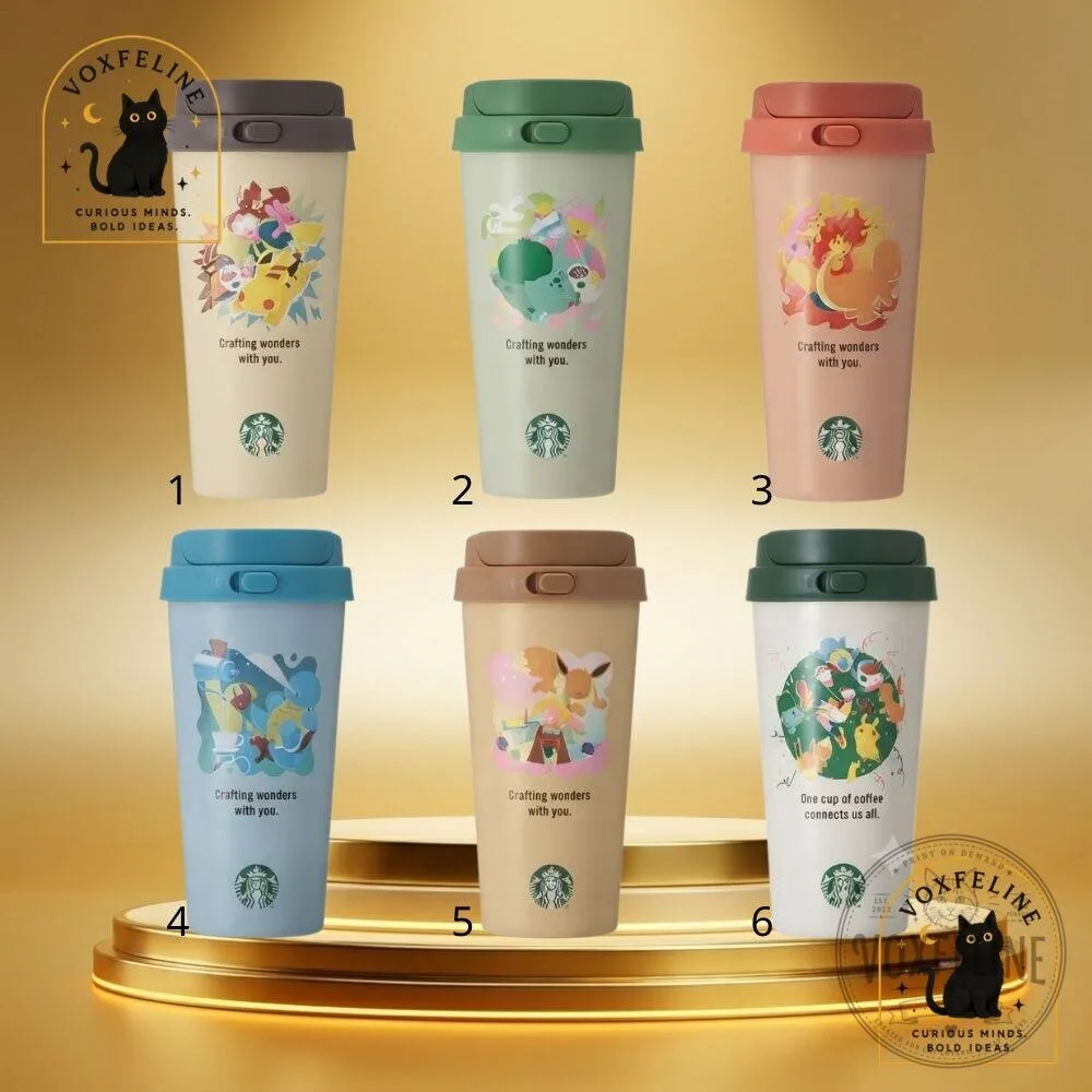 Starbucks x Pokémon Collaboration Starbucks Japan