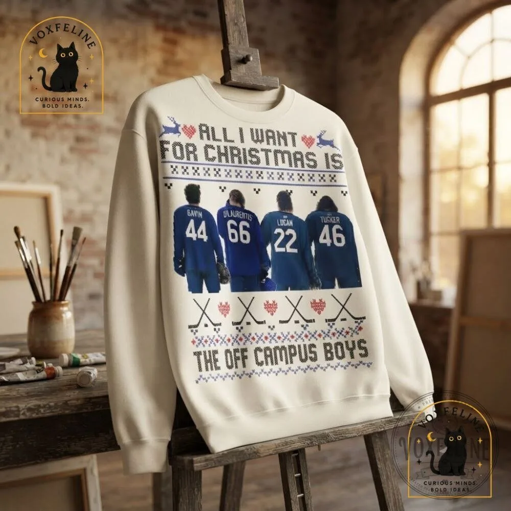 All I Want for Christmas Is the Off Campus Boys Sweatshirt Off Campus Series Christmas Crewneck 9 All I Want for Christmas Is the Off Campus Boys Sweatshirt Off Campus Series Christmas Crewneck
