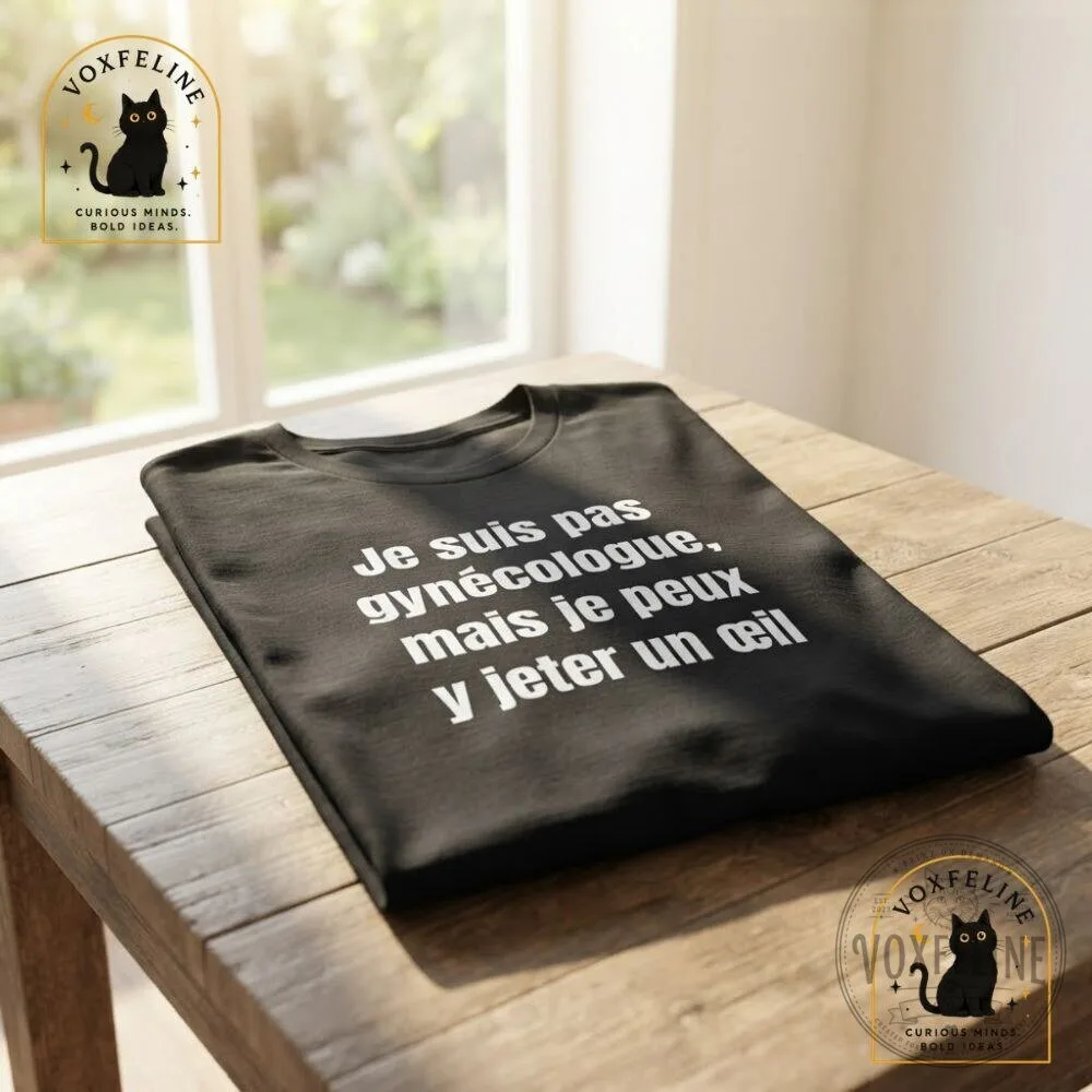 Je Suis Pas Gynécologue Mais Je Peux Y Jeter Un Œil Shirt Funny French 18 Je Suis Pas Gynécologue Mais Je Peux Y Jeter Un Œil Shirt Funny French