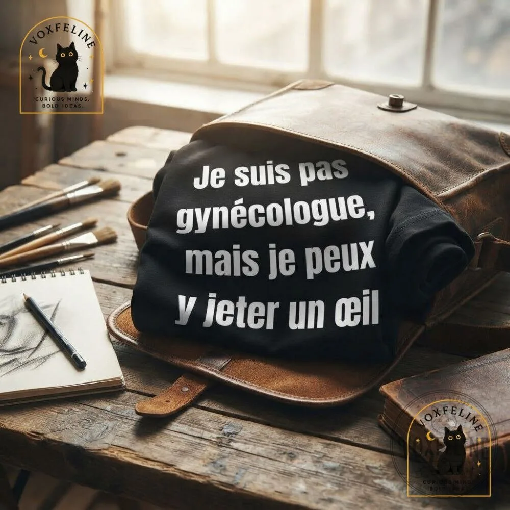 Je Suis Pas Gynécologue Mais Je Peux Y Jeter Un Œil Shirt Funny French 20 Je Suis Pas Gynécologue Mais Je Peux Y Jeter Un Œil Shirt Funny French