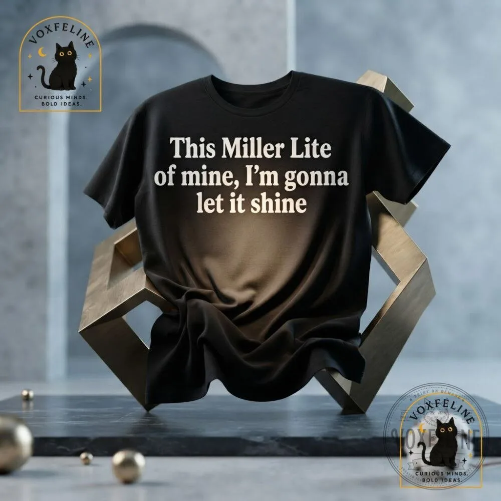This Miller Lite of Mine I'm Gonna Let It Shine Shirt Funny Beer T-Shirt 11 This Miller Lite of Mine I'm Gonna Let It Shine Shirt Funny Beer T-Shirt