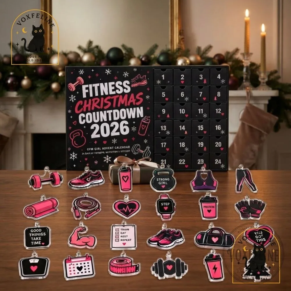 Fitness Christmas Countdown 2026 Gym Girl Advent Calendar for Women 11 Fitness Christmas Countdown 2026 Gym Girl Advent Calendar for Women