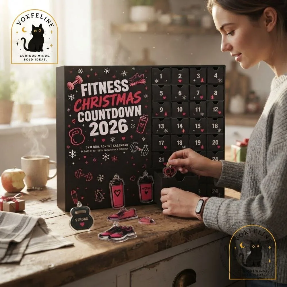 Fitness Christmas Countdown 2026 Gym Girl Advent Calendar for Women 14 Fitness Christmas Countdown 2026 Gym Girl Advent Calendar for Women