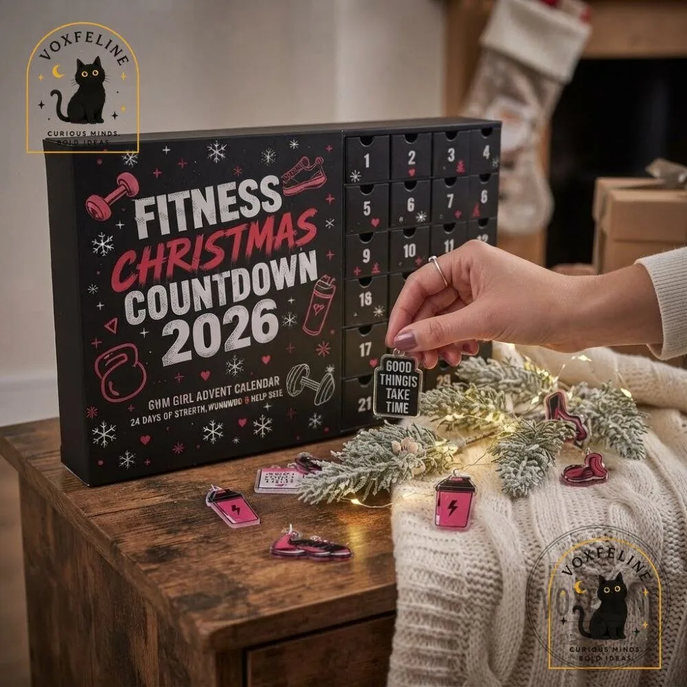 Fitness Christmas Countdown 2026 Gym Girl Advent Calendar for Women 18 Fitness Christmas Countdown 2026 Gym Girl Advent Calendar for Women