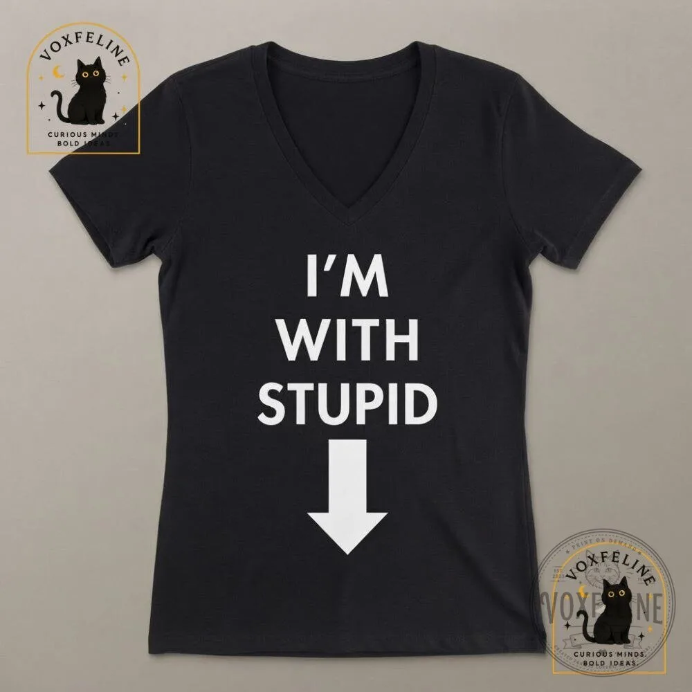 I'm With Stupid Shirt Funny Max George Black MGB T-Shirt 11 I'm With Stupid Shirt Funny Max George Black MGB T-Shirt