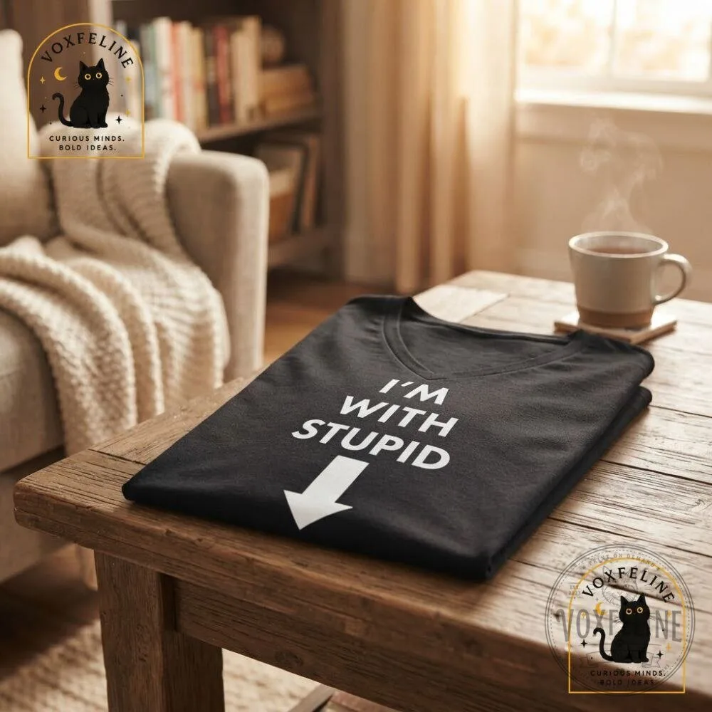 I'm With Stupid Shirt Funny Max George Black MGB T-Shirt 12 I'm With Stupid Shirt Funny Max George Black MGB T-Shirt