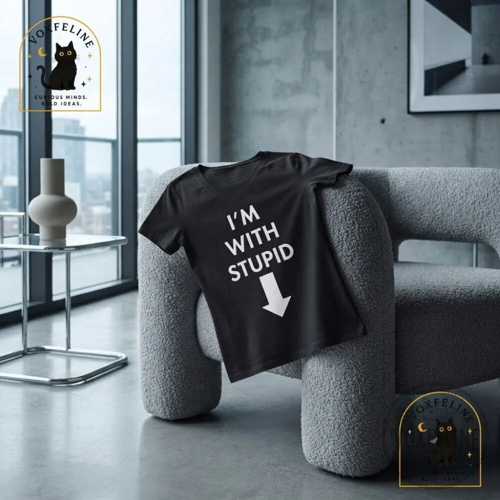 I'm With Stupid Shirt Funny Max George Black MGB T-Shirt 13 I'm With Stupid Shirt Funny Max George Black MGB T-Shirt