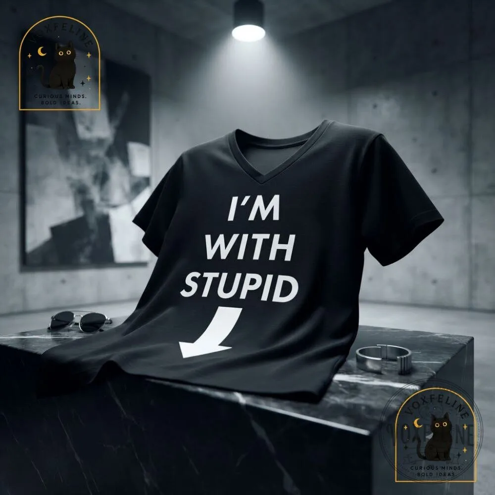 I'm With Stupid Shirt Funny Max George Black MGB T-Shirt 15 I'm With Stupid Shirt Funny Max George Black MGB T-Shirt