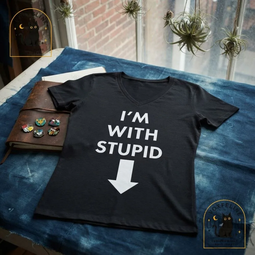I'm With Stupid Shirt Funny Max George Black MGB T-Shirt 16 I'm With Stupid Shirt Funny Max George Black MGB T-Shirt