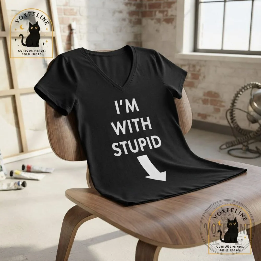 I'm With Stupid Shirt Funny Max George Black MGB T-Shirt 19 I'm With Stupid Shirt Funny Max George Black MGB T-Shirt