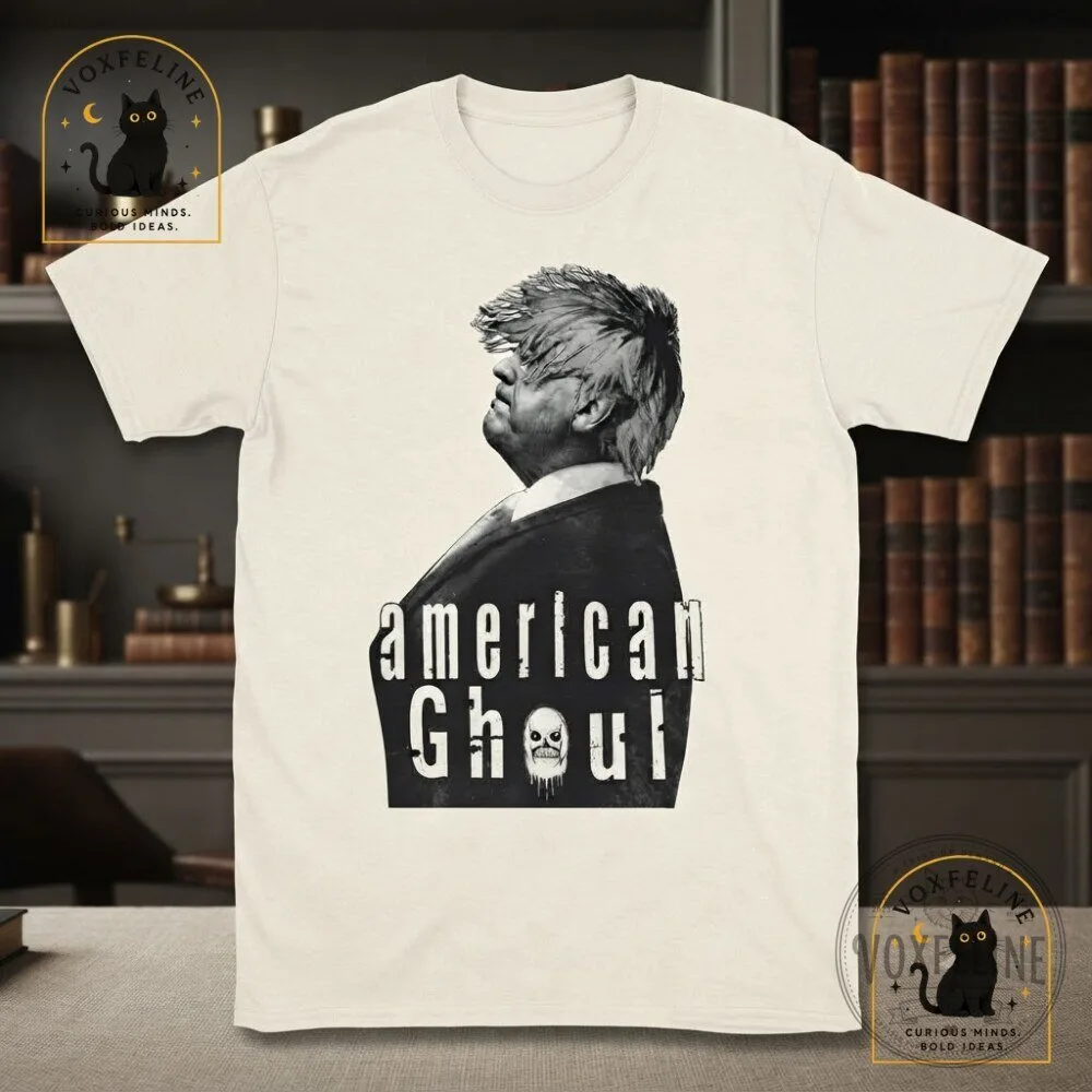 American Ghoul T-Shirt Tokyo Ghoul-Inspired Trump Graphic Tee 9 American Ghoul T-Shirt Tokyo Ghoul-Inspired Trump Graphic Tee